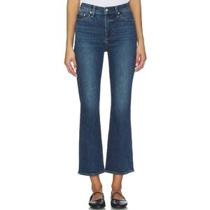 Pistola Lennon Women's High Rise Crop Boot Jeans Broadway Blue 24 New With Tags